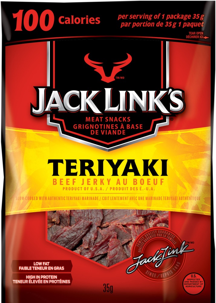 Jerky de boeuf teriyaki Jack Link's, 35 g Canadian Tire