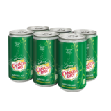Canada Dry Ginger Ale, 222-mL, 6-pk Front_Three_Fourths_Angled_Left
