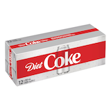 Diet Coke, 12 x 355-ml Overhead_Plunge