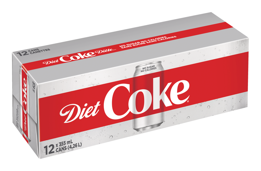 Diet Coke, 355mL, 12pk Canadian Tire