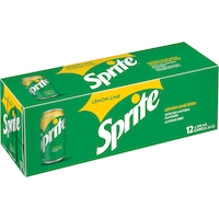 Sprite Lemon Lime Soda, 12 x 355-ml