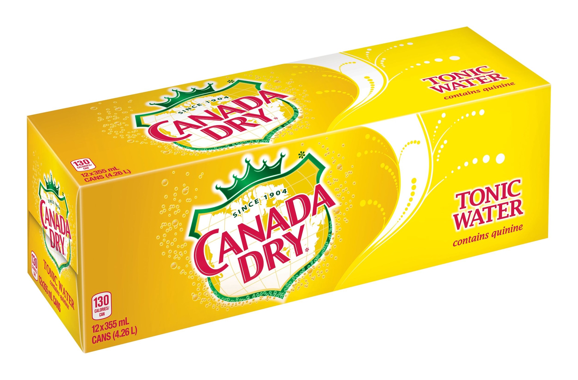 Canada Dry Tonic Water, 355mL, 12pk Canadian Tire