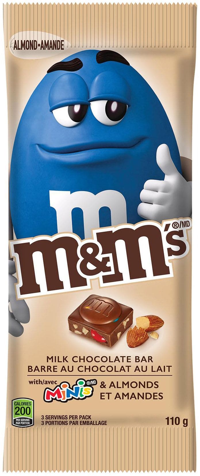 Chocolat au lait M&M's