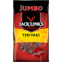 Jack Link's Teriyaki Beef Jerky Jumbo Pack, 230-g Front_Flat