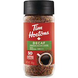 Tim Hortons Decaf Medium Roast Premium Instant Coffee, 100-g Front_Flat