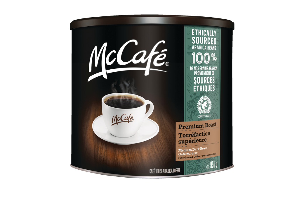 McCafé Medium Dark Roast Ground Coffee, 950-g McCafe
