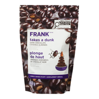 FRANK Dark Chocolate Covered Almonds, 800-g