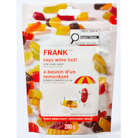FRANK All Natural Wine Gums Candy, 200-g