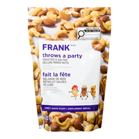 FRANK Roasted & Salted Deluxe Mixed Nuts, 650-g