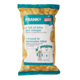 FRANK + Covered Bridge Salt & Vinegar Kettle Chips,198-g Front_Flat