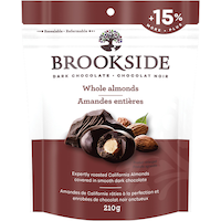 Brookside Dark Chocolate Almonds, 210-g Front_Flat