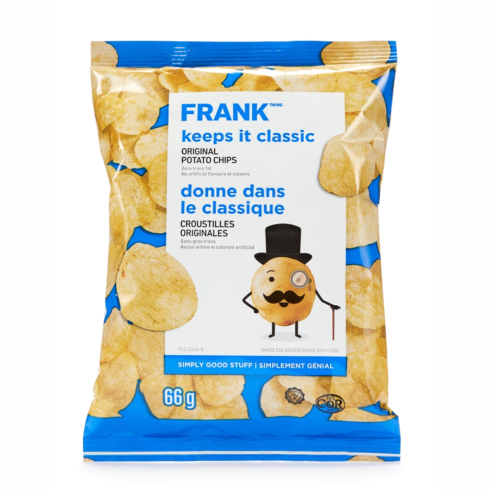 FRANK Original Chips, 66g Canadian Tire