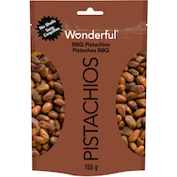 Wonderful Pistachios No Shell BBQ Roasted Pistachios, 155-g