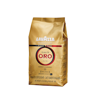 LavAzza Qualita Oro Roasted Coffee Beans, 1-kg Front_Angled_Left