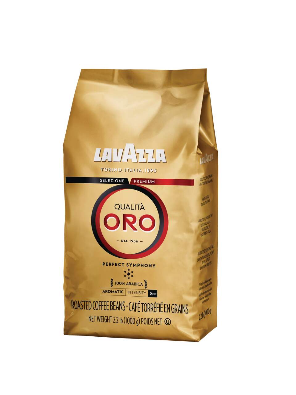 Grains de café grillées LavAzza Qualita Oro, 1 kg