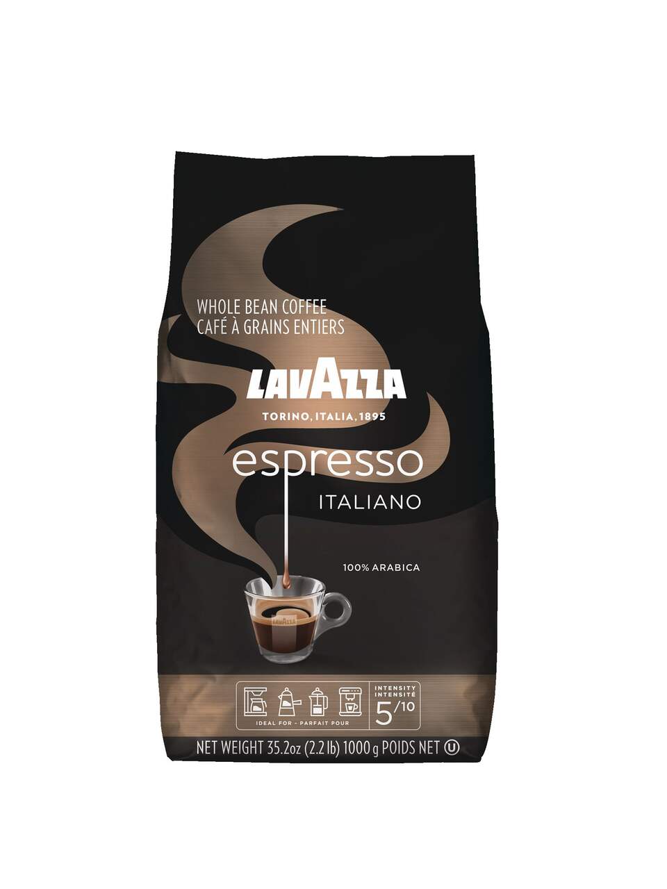 Grains de café Lavazza Espresso Italiano, 1 kg
