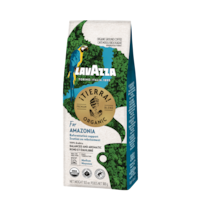 LavAzza Tierra Organic For Amazonia Medium Roast Ground Coffee, 300-g Front_Angled_Right