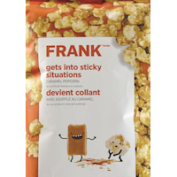 FRANK Flavourful Caramel Popcorn, Kosher, Gluten-Free, 260-g