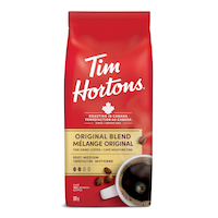 Tim Hortons Original Blend Medium Roast Ground Coffee, 300-g