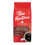 Tim Hortons Dark Roast Ground Coffee, 300-g Front_Flat