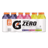 Gatorade G Zero, baie, citron/lime, raisin, paq. 24 Front_Flat