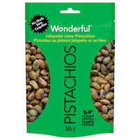 Wonderful Pistachios No Shell Jalapeno Lime Pistachios, 155-g