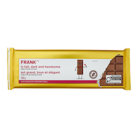 Barre de chocolat noir à 55 % FRANK, 300 g Front_Flat