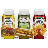 Heinz Condiments Picnic Varity Pack, 3-pk