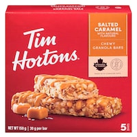 Tim Hortons Salted Caramel Oat Granola Bars, 5-pk