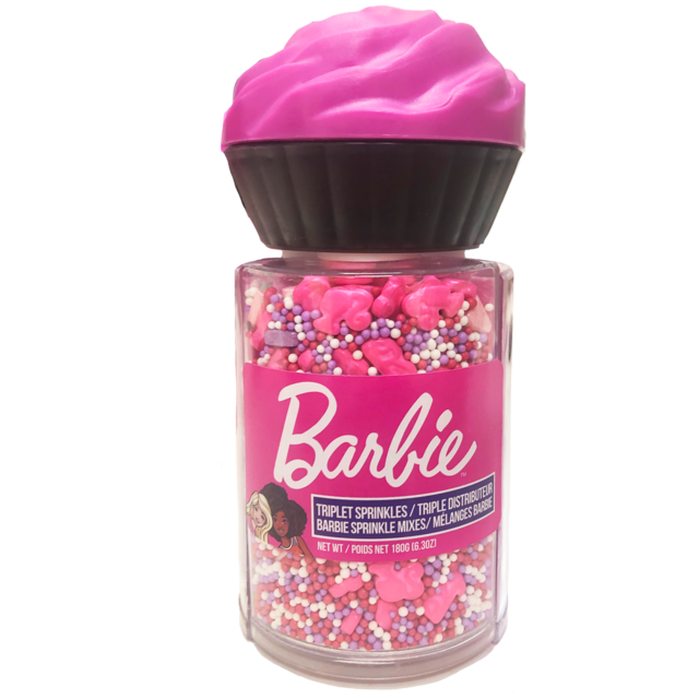 Barbie Triplet Sprinkles, 30-g | Party City