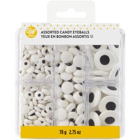 Wilton Candy Eyeballs, Assorted Front_Flat