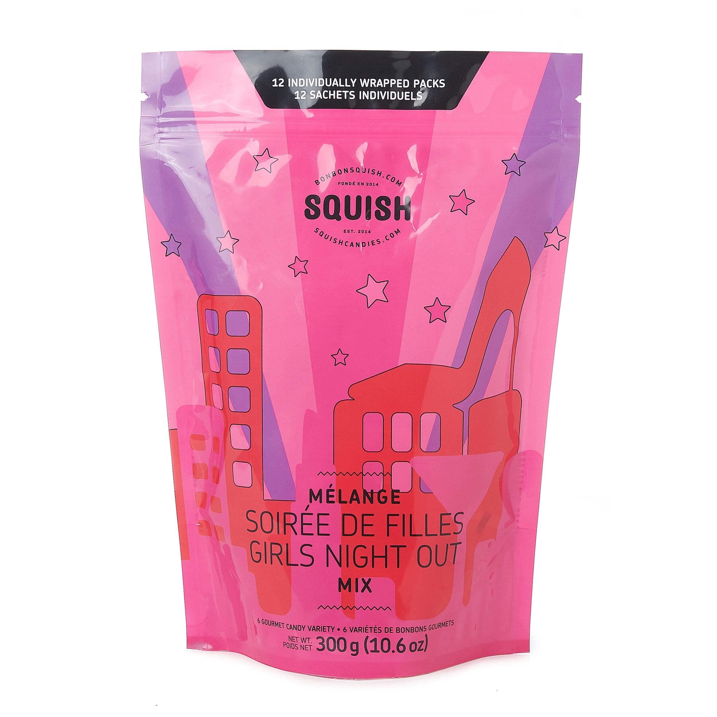 Squish Girls Night Out Mix, 300-g Front_Flat