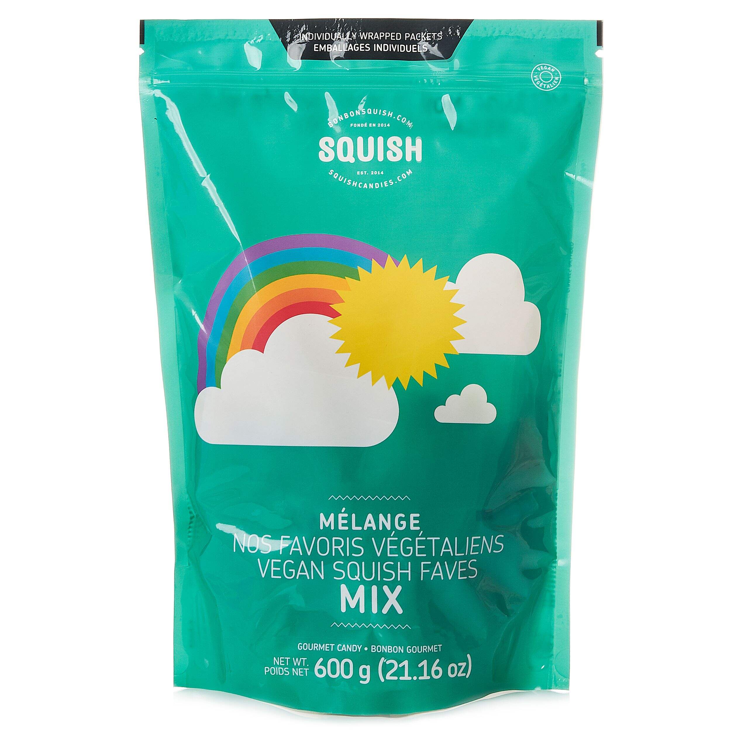 Squish Vegan Faves, 600-g Front_Flat