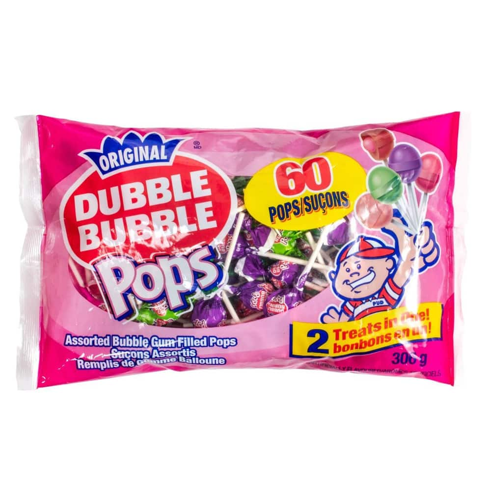 Sucettes gomme Double Bubble, 306 g | Party City