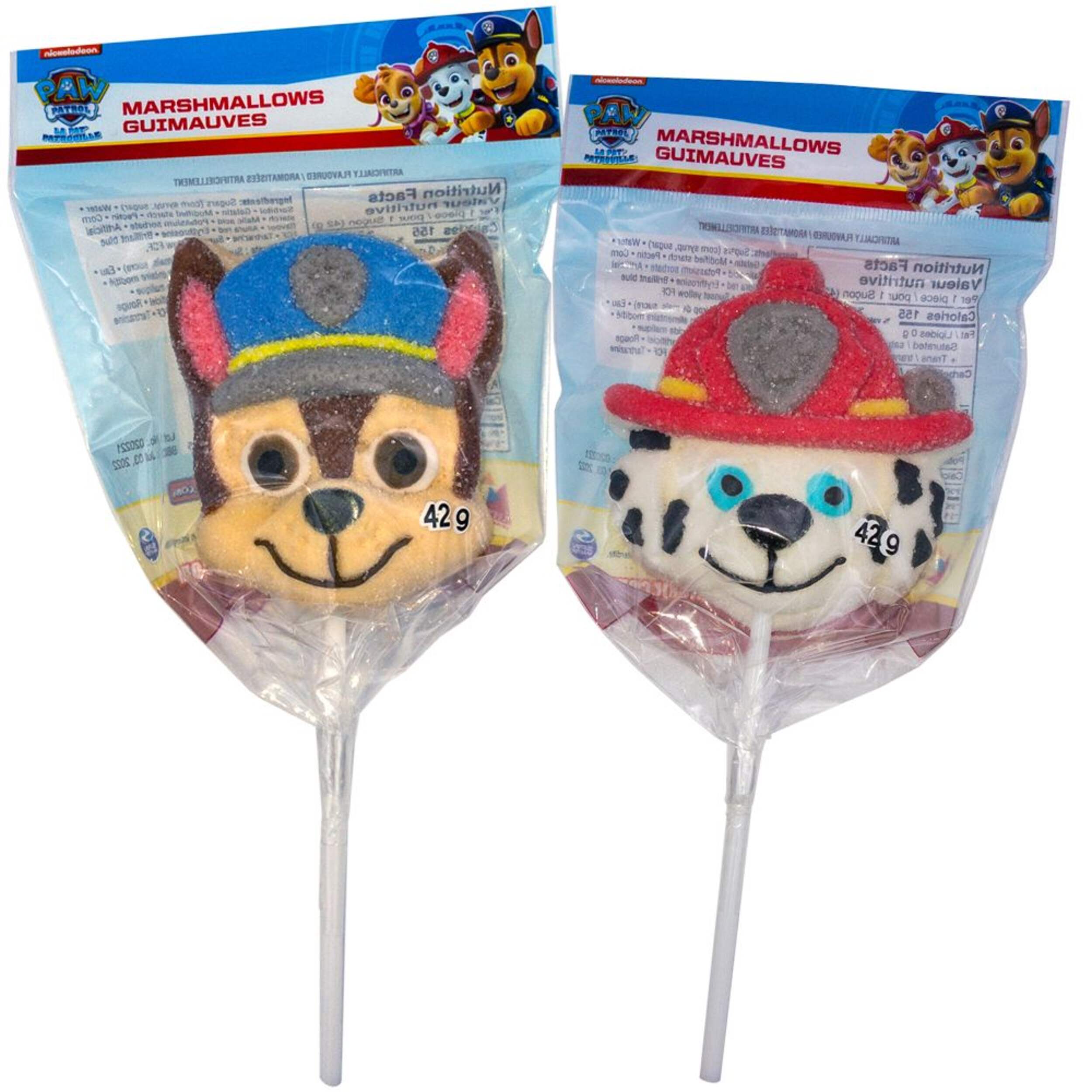 Paw Patrol Marshmallow Pop, 42-g Front_Flat