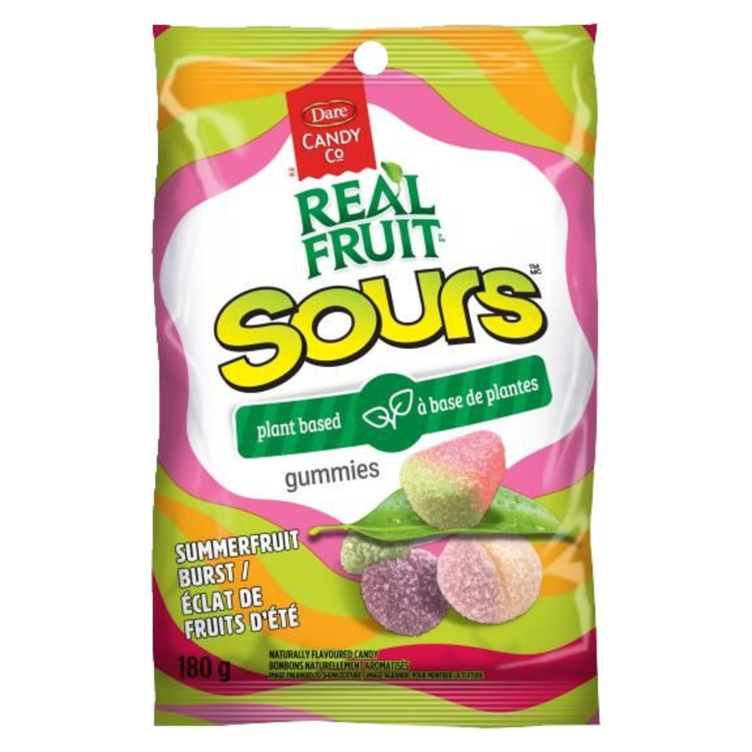 DARE Real Fruit Summer Fruit Sour Gummies, 180-g | Party City