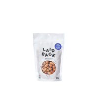 Laid Back Snacks Maple Praline Almonds, 130-g Front_Flat