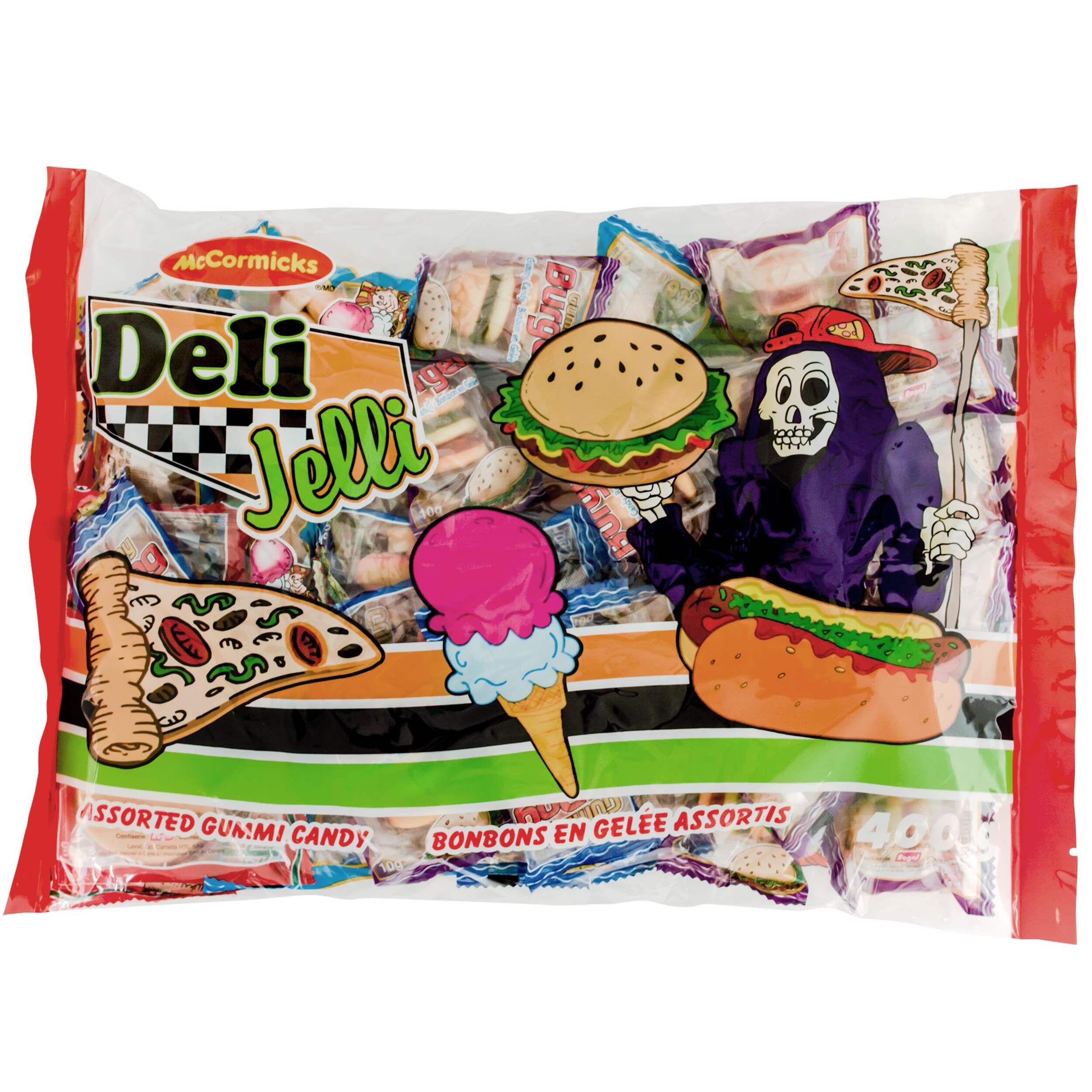 Bonbons Deli Jelly, 400 g Front_Flat