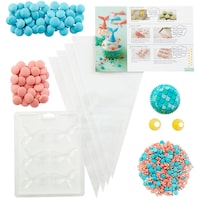Trousse décorative à thème de sirène pour petits gâteaux Wilton Composite_or_Mixed
