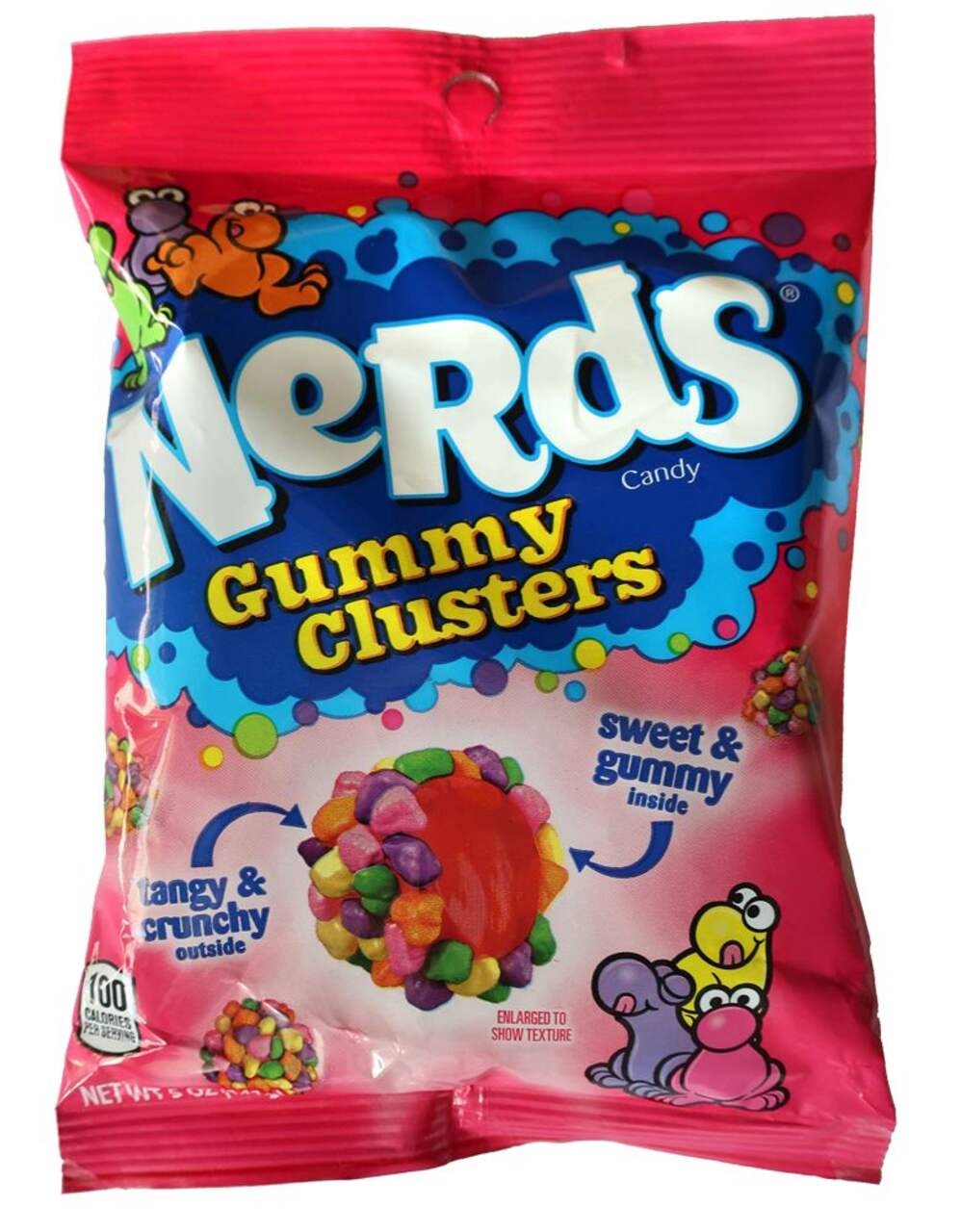 Bonbons Nerds Gummy Clusters, 142g, 1 unité