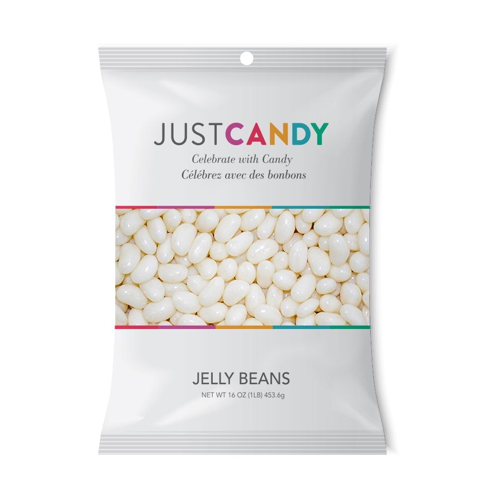 White Jelly Beans, 454g Party City