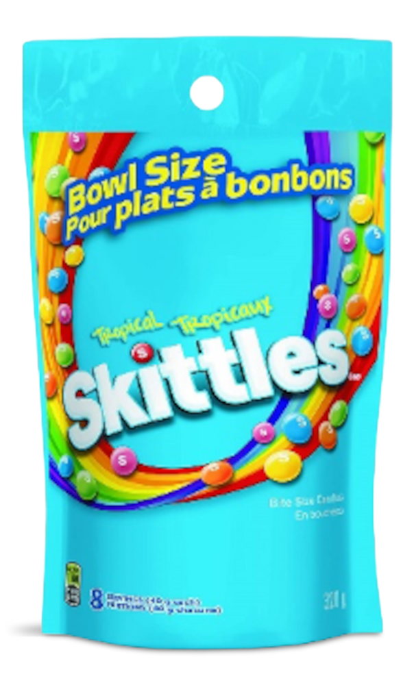 Bonbons pétillants pour sexe oral - Saveur Tropical assortie