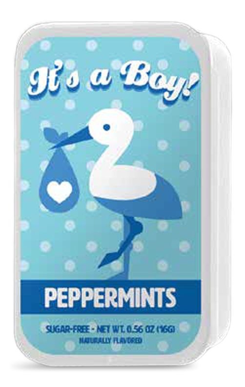 It's a Boy Peppermint Tin, 15g Party City