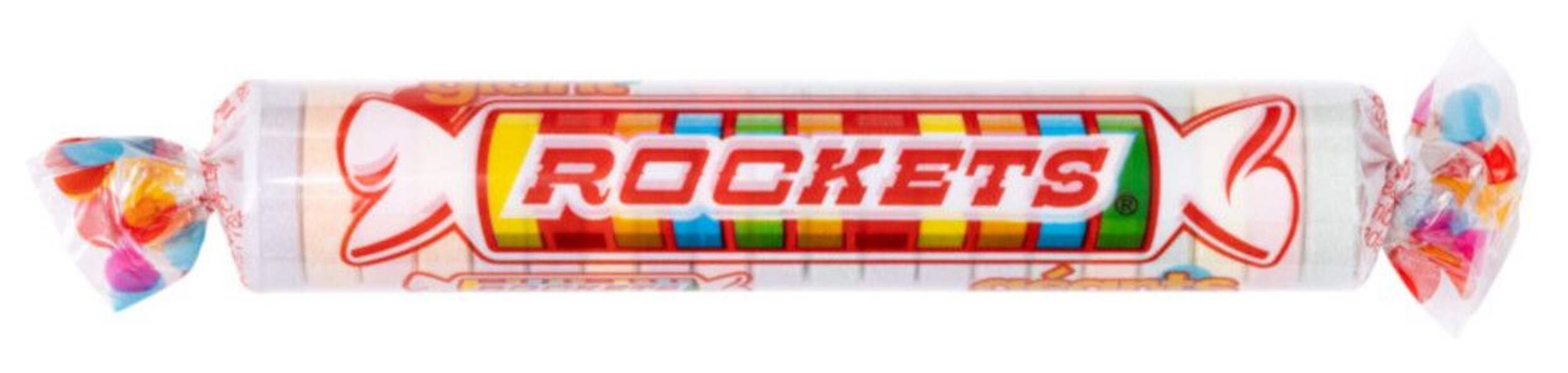 Giant Fruit-Flavoured Classic Rockets Candy, 28-g Front_Flat