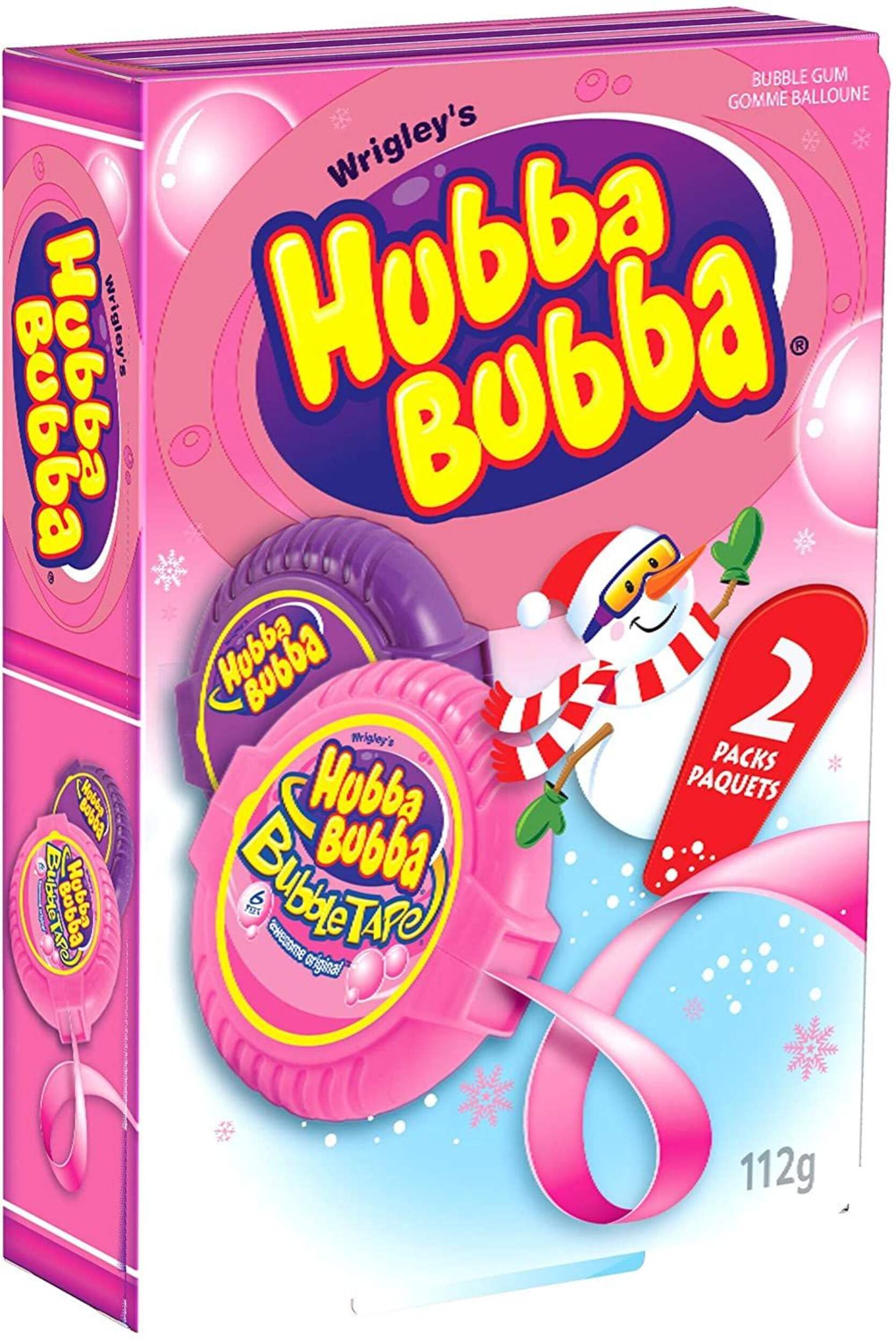 Hubba Bubba Fun Book, 112-g Front_Three_Fourths_Angled_Right