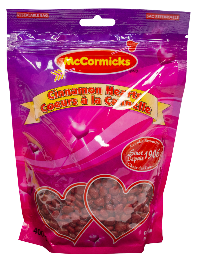 Cinnamon Hearts, 400g Party City