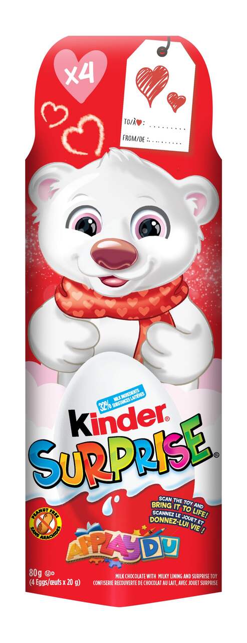 Bouteille de chocolats Kinder