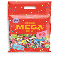 Sac de bonbons géant Mondoux, 1,5 kg Front_Flat