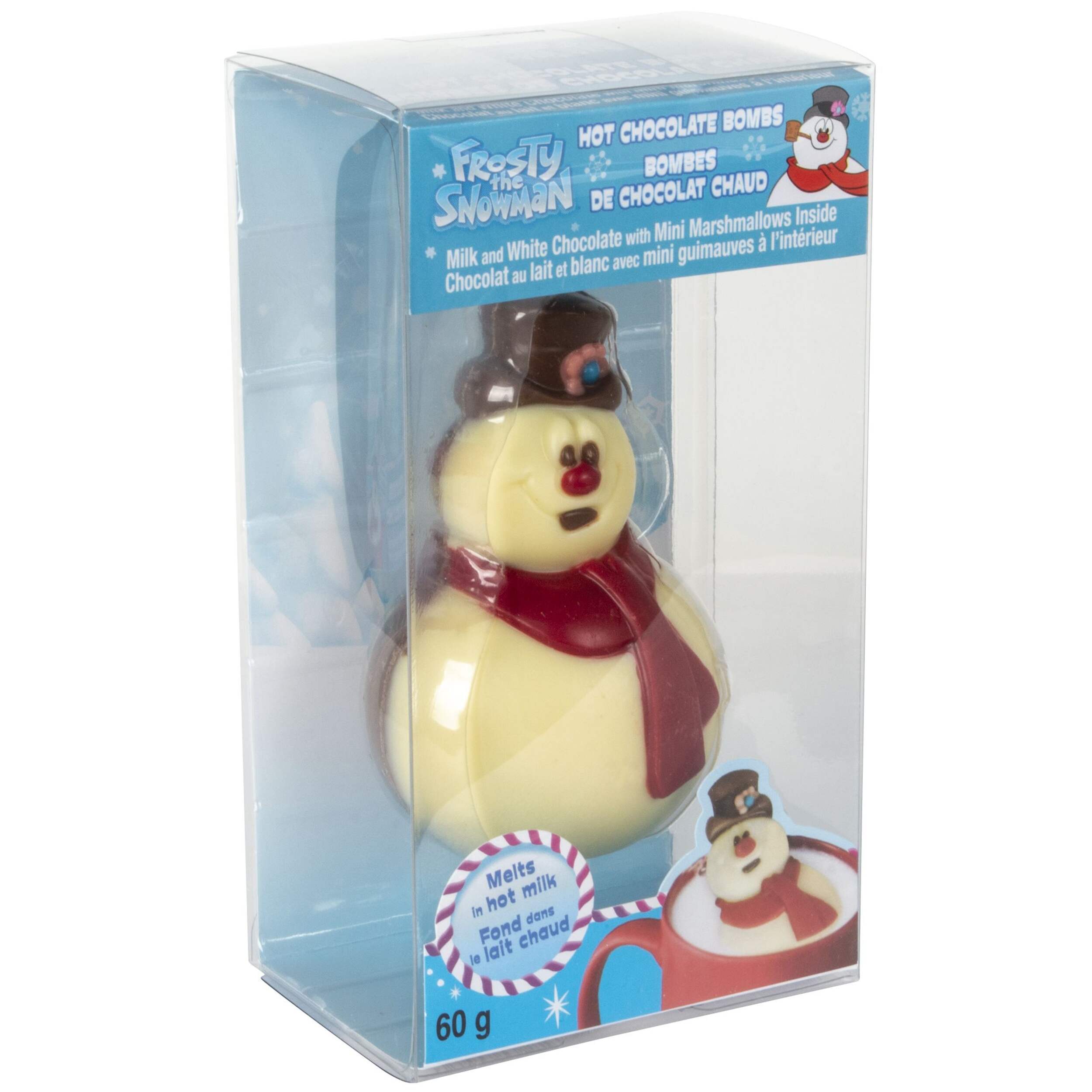 Regal Frosty The Snowman Hot Chocolate Bomb, 60-g Front_Three_Fourths_Angled_Right