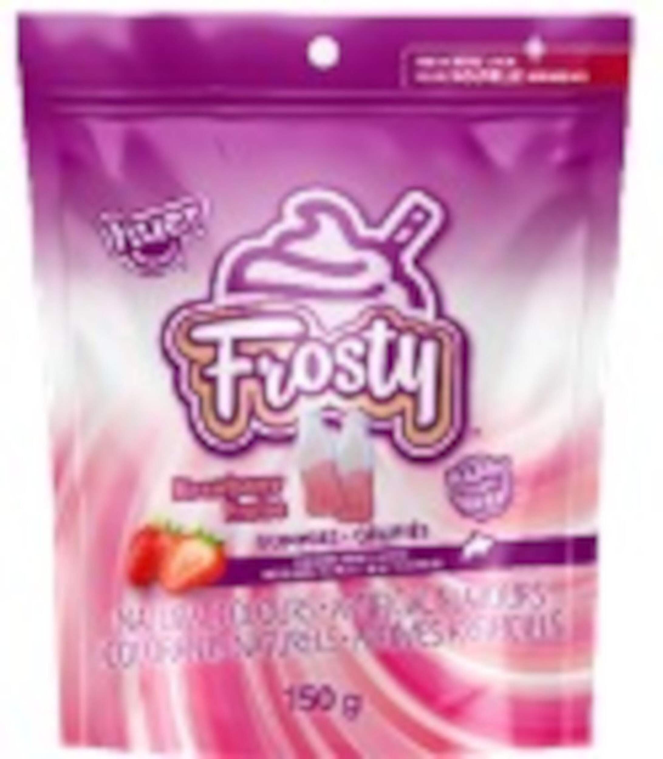 Huer Strawberry Frosty Gummies, 150-g Front_Flat